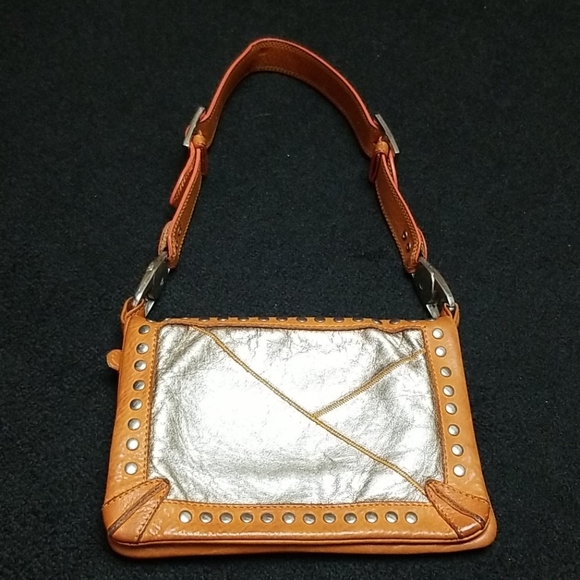 Unique GUSTTO shoulder bag studded - Picture 2 of 8